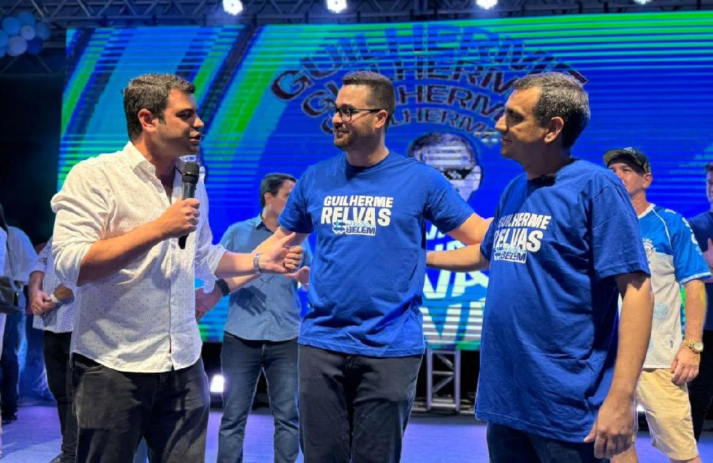 Juntos Por Belém - Com mais de 2 mil pessoas, Guilherme Relvas lança sua pré-candidatura